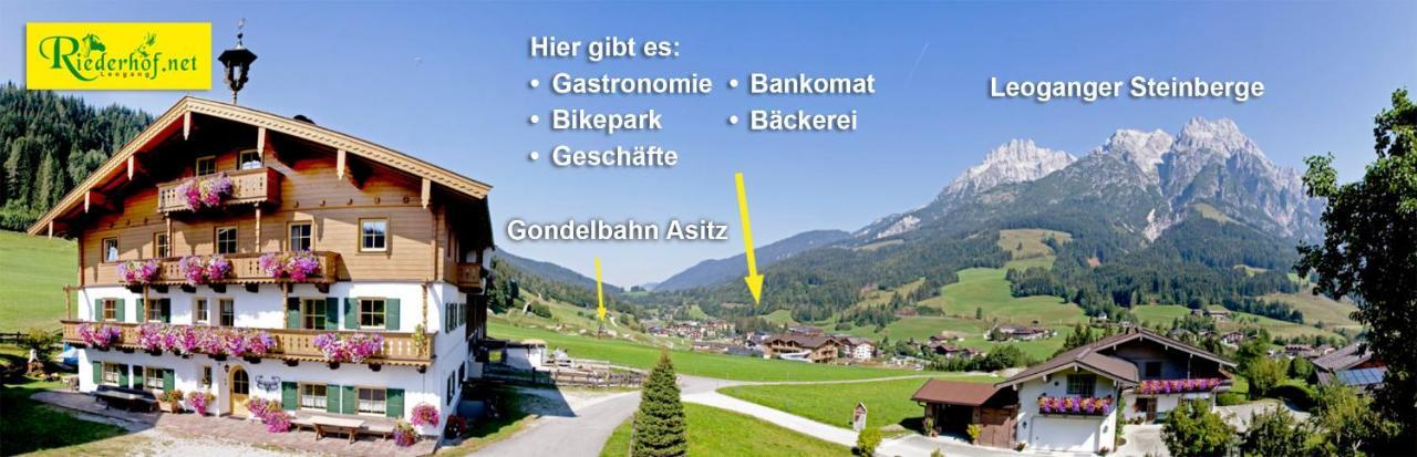 Riederhof Hotel Leogang Eksteriør billede
